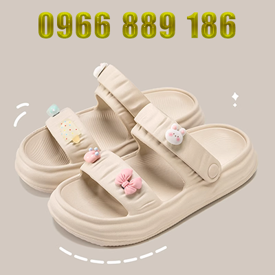 Dass -bottom Eva Sandals Summer Summers Wearnal Wearal 2023 New Non -slip Out To Wear Two Beach Sand Dép Ladies Summer dép lê nữ giá rẻ